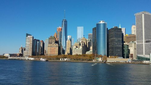 City skyline against sky