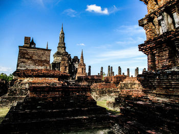 Temple against sky