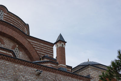 Low angle view of building against sky