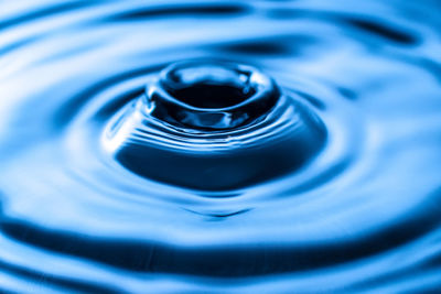 Full frame shot of blue water