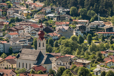 Houses in town