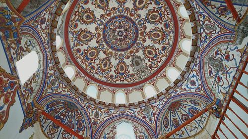 Low angle view of ornate building