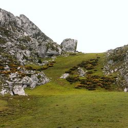 Scenic view of mountains