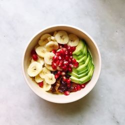 Close-up of fruits in bowl