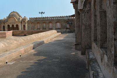 View of historic building against sky