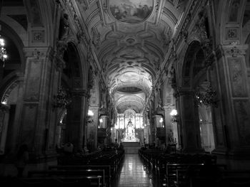 Interior of cathedral