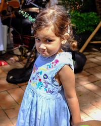 Portrait of cute girl