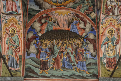 Interior of temple