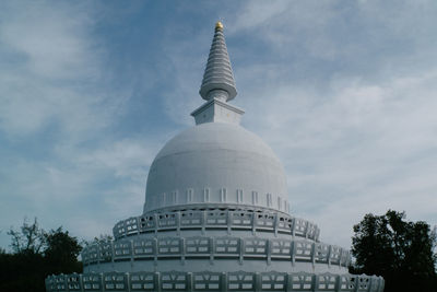 Low angle view of building against sky