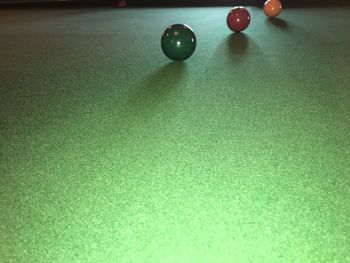 Close-up of ball on table