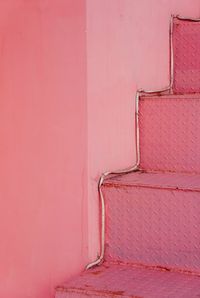 Close-up of pink wall