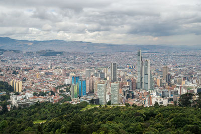 Aerial view of cityscape