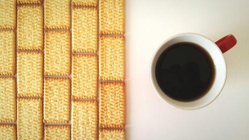 Close-up of coffee cup