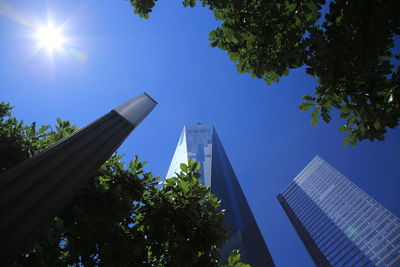 Low angle view of modern building