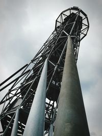 Low angle view of built structure against sky