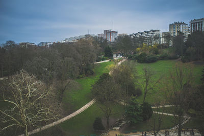 Buildings in city