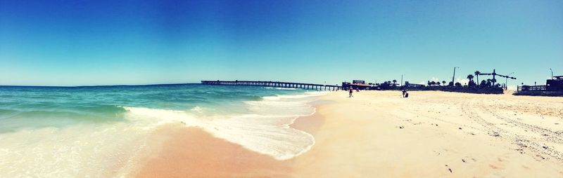 View of beach and sea