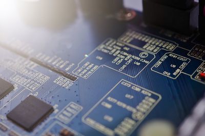 Close-up of computer keyboard