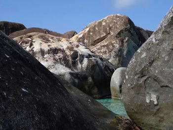 The baths - virgin gorda