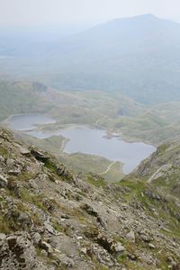 Scenic view of mountains