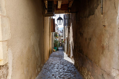 Alley amidst buildings