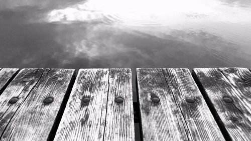 Close-up of wooden plank