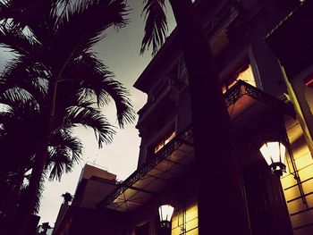 Low angle view of building against sky