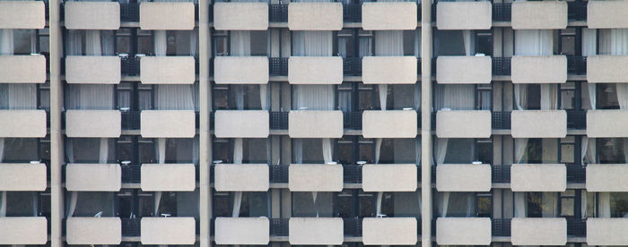 Panoramic view of modern building