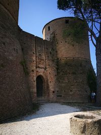 View of fort against the sky