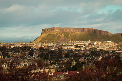 Hill top views of the city