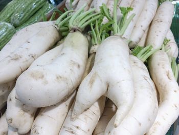 Close-up of vegetables in market