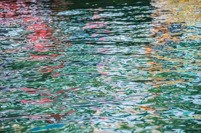 Full frame shot of rippled water