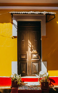 Built structure against the sky