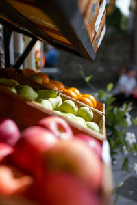 Fruits for sale in market