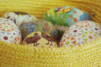 Close-up of multi colored candies