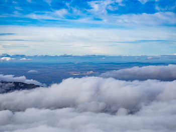 Scenic view of cloudscape against sky