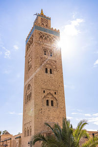 Low angle view of building against sky