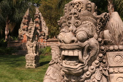 Close-up of buddha statue