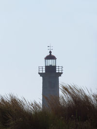 Lighthouse against clear sky