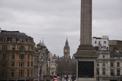 View of buildings in city