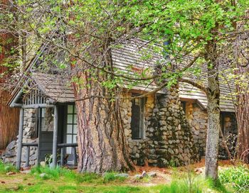 View of old built structure