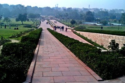 Footpath in park