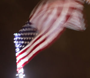 Close-up of flag against blurred background
