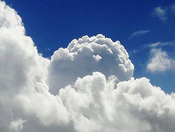 Low angle view of clouds in sky