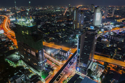 Thailand, bangkok, city downtown at night