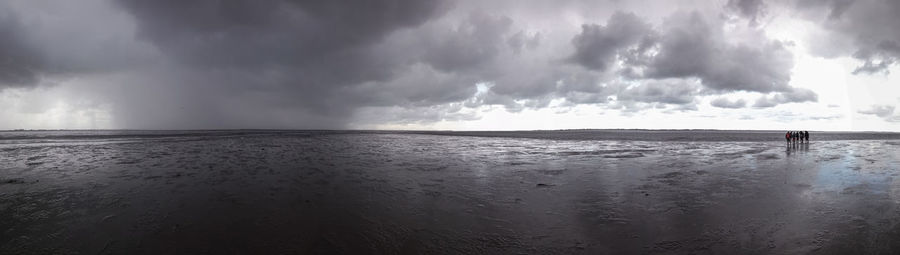 Panoramic view of sea against sky