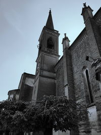 Low angle view of church