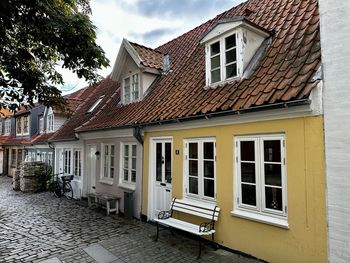 Houses in city