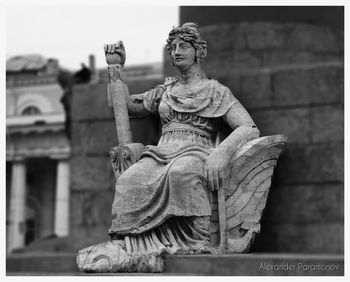 Close-up of statue
