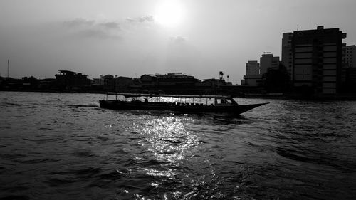 Scenic view of river against sky